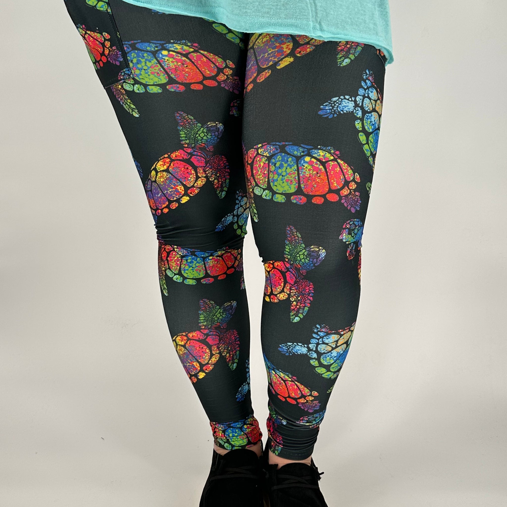 Sea Turtle Leggings w/ Pockets