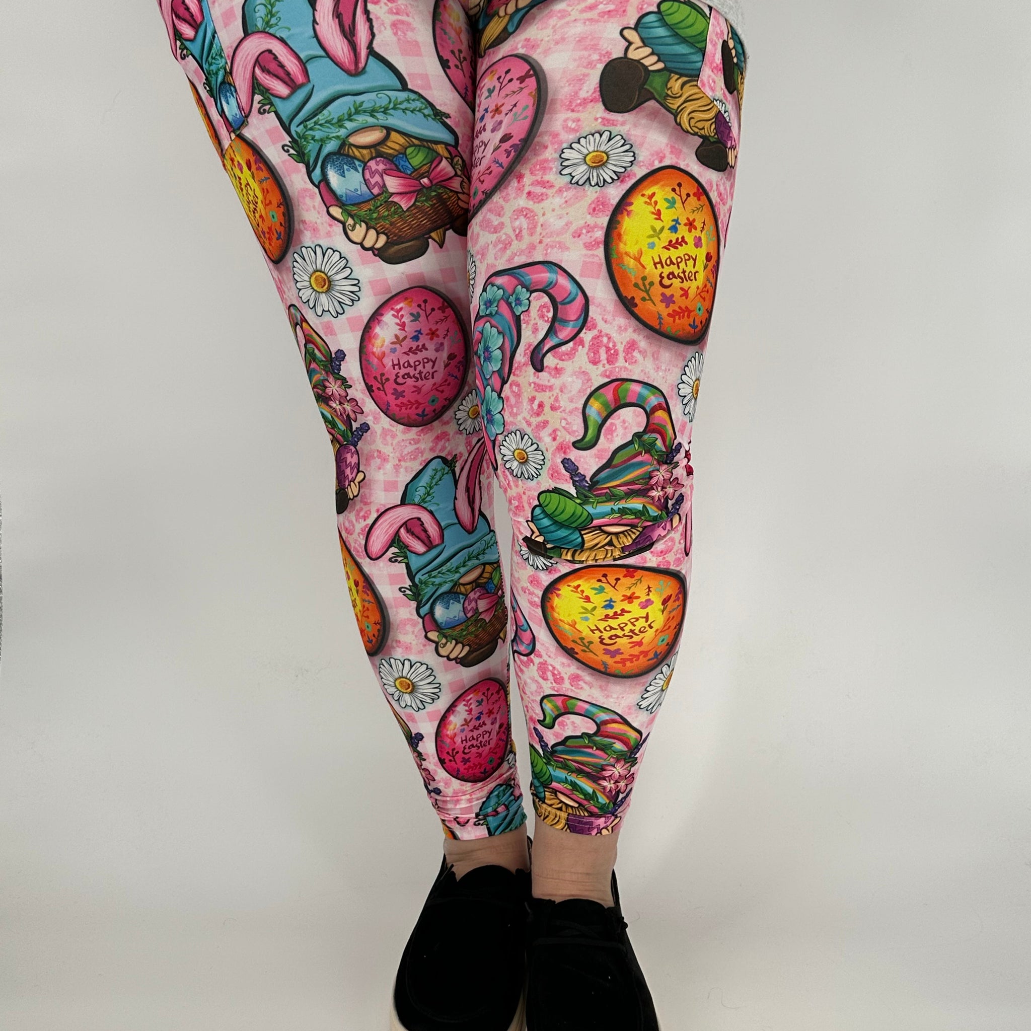 Easter Gnome Leggings w/ Pockets