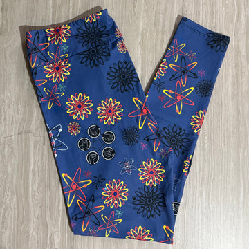 BIg Bang Theory Themed Print High Waisted Leggings