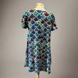 A-line Soft Stretchy Dress w/ Pockets - Mermaid, Rainbow Roses, Dream Catchers