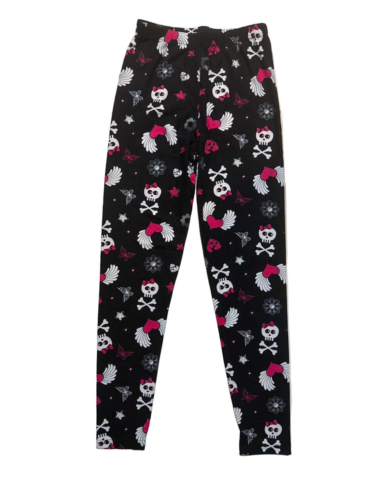 Punk Love Print Soft Leggings