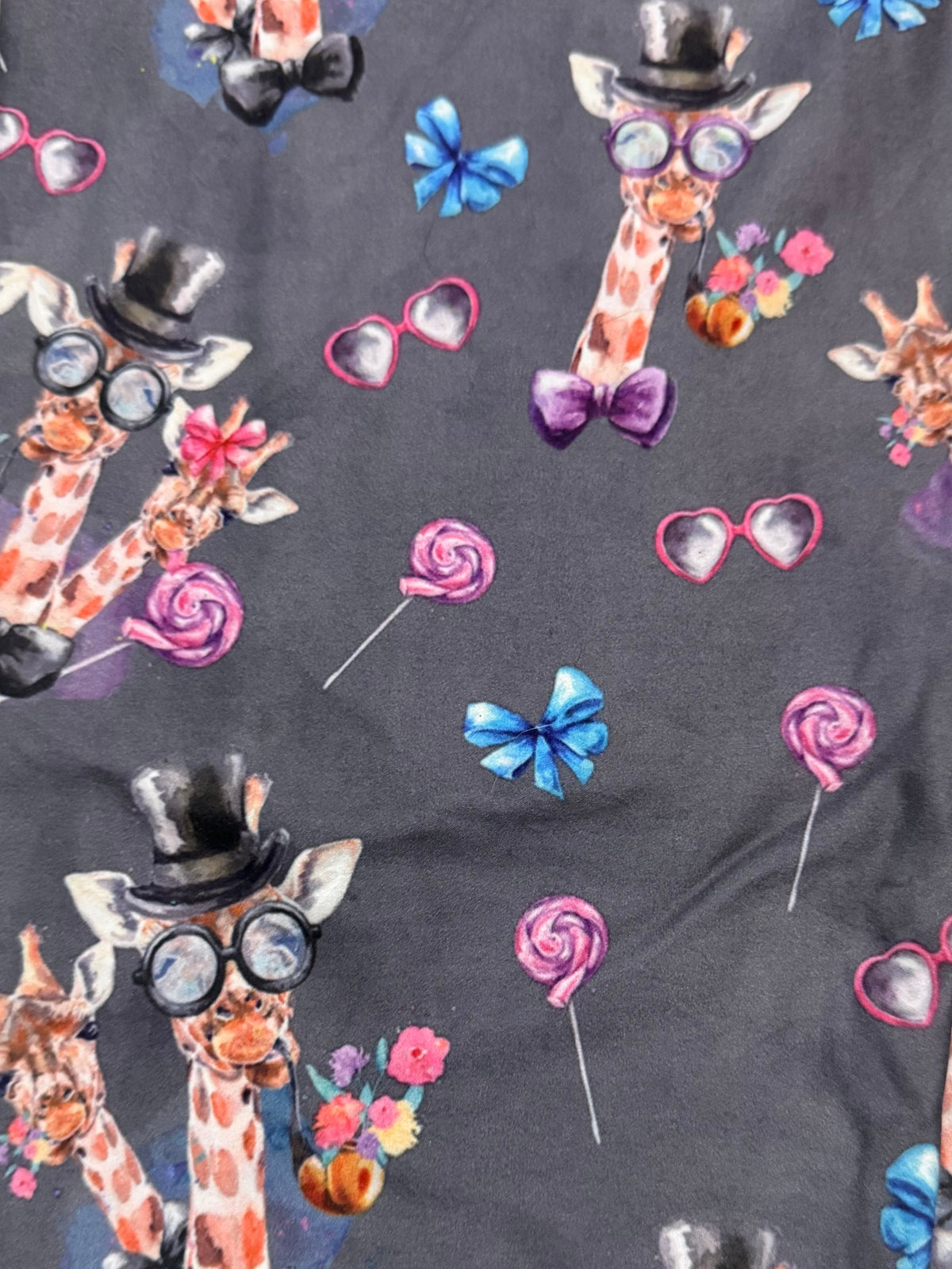 Giraffe Family Print Leggings