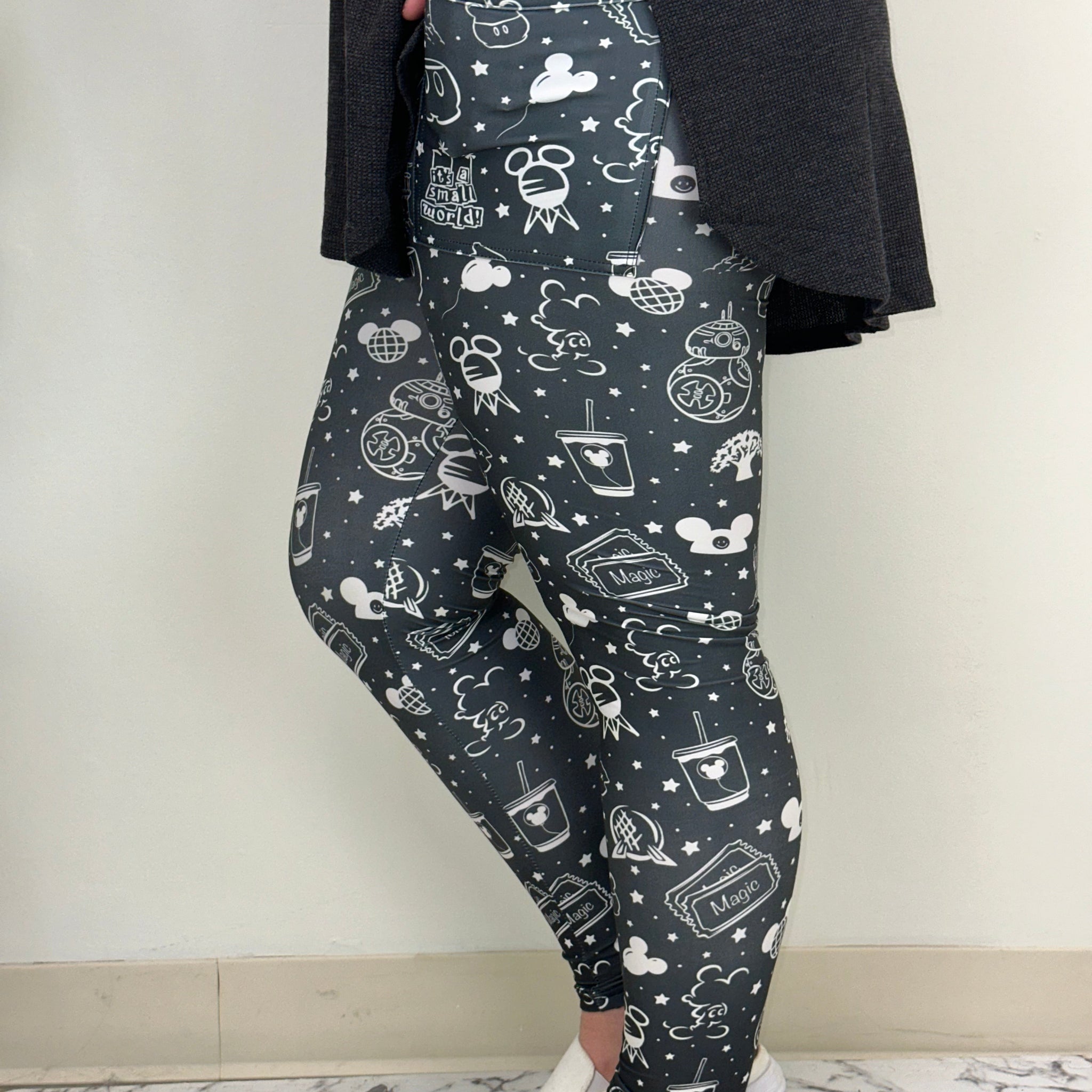 Black Magic Leggings w/ Pockets