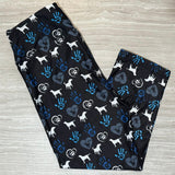 Dog Rescue Hearts & Handprints Print Leggings