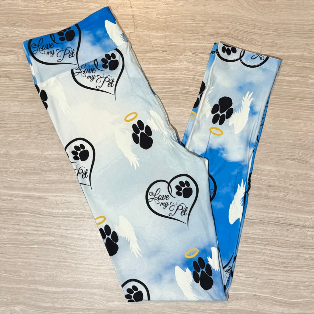 Love My Pet - Pet Loss Print Soft Leggings