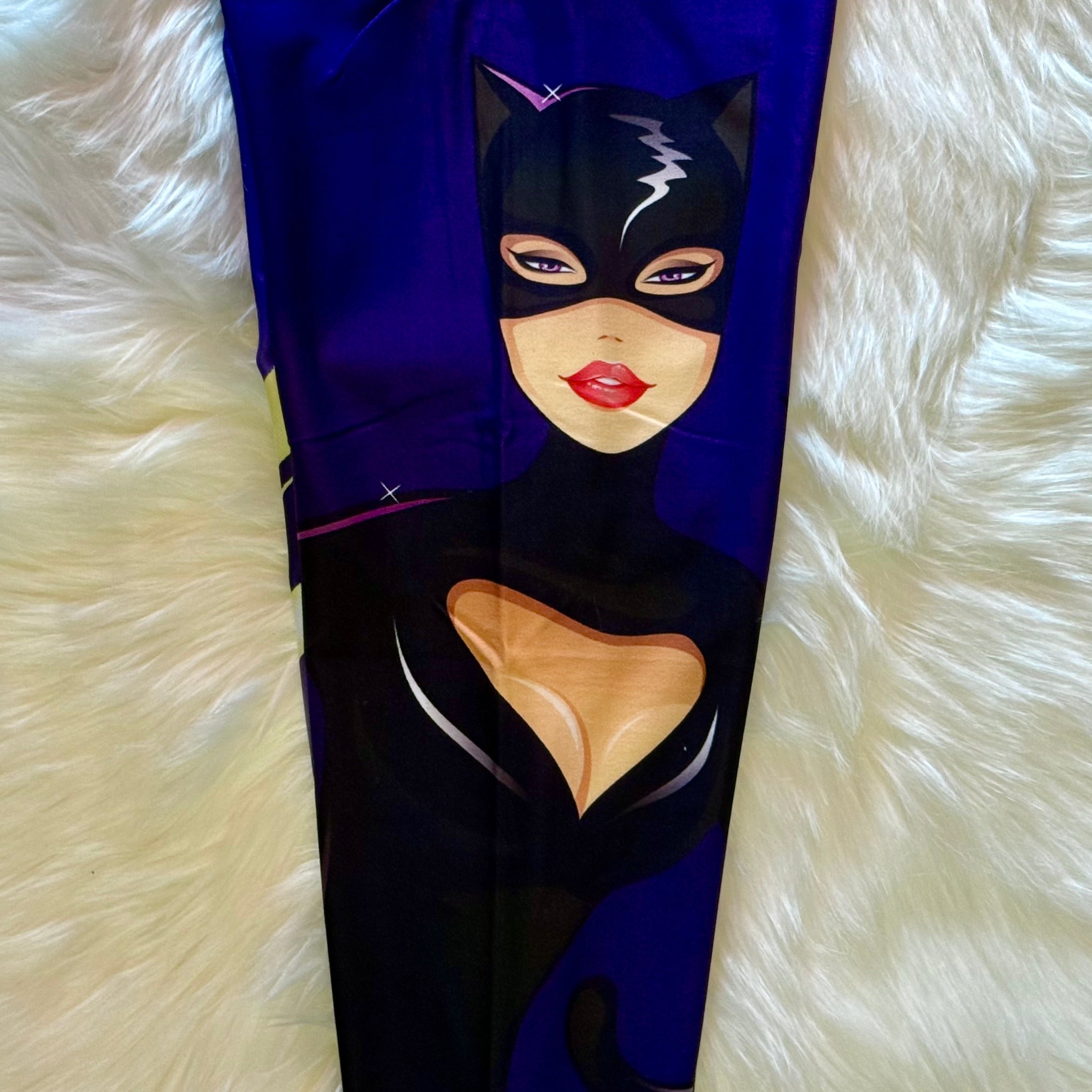 Claw Marks - Catwoman Print Leggings