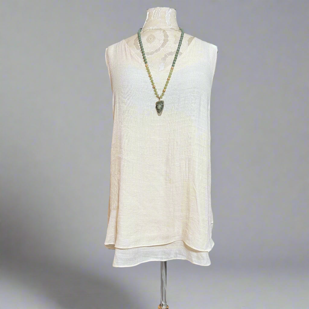 Layered V-Neck Top