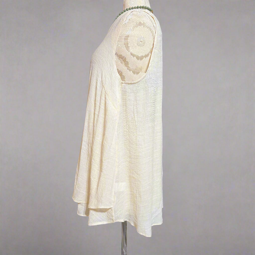 Layered V-Neck Top