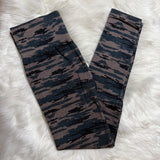 Camo Print Knitted Leggings