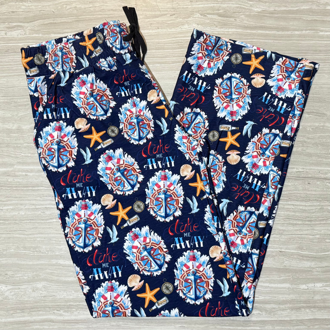 Take Me Away Print Lounge Pants w/ Pockets