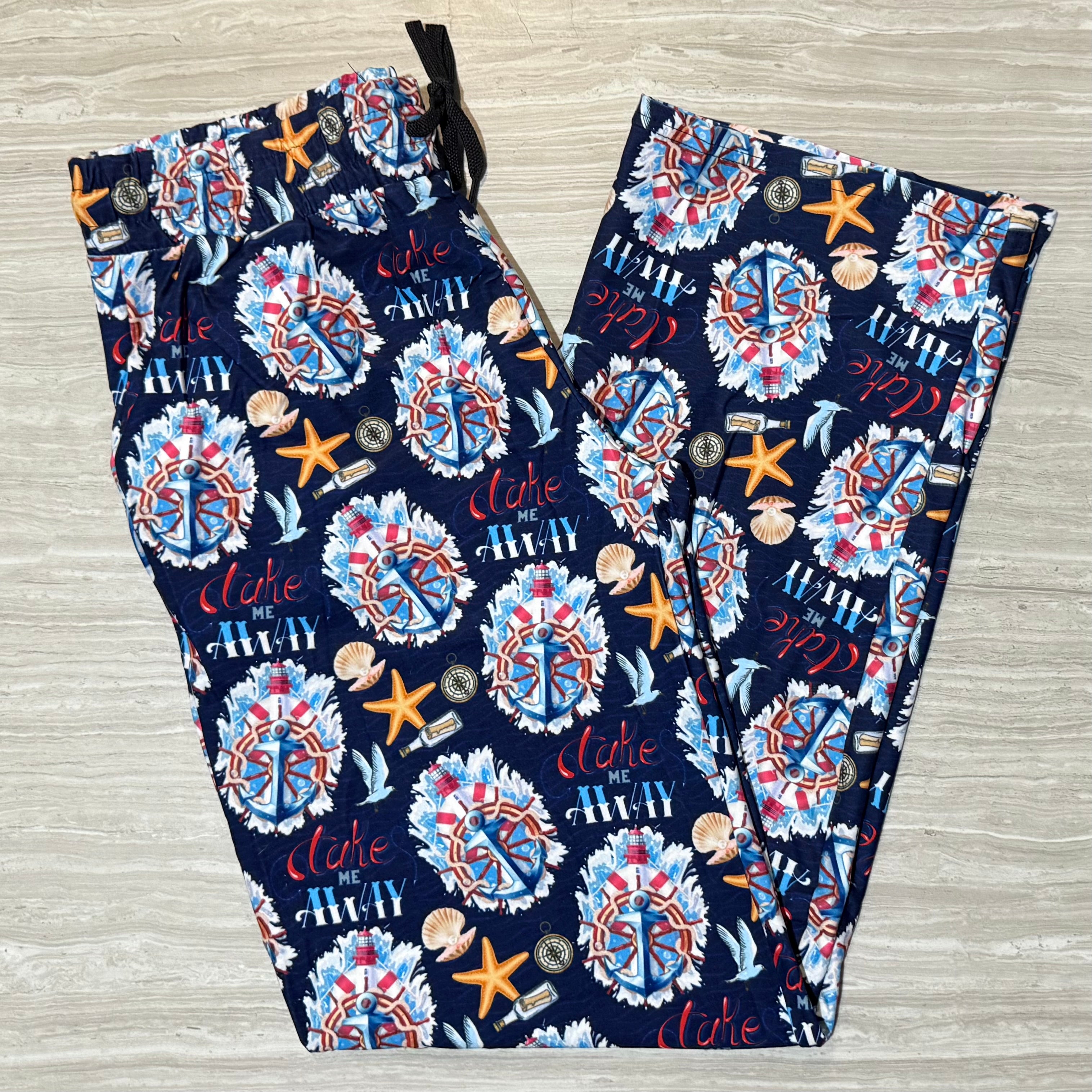 Take Me Away Print Lounge Pants w/ Pockets