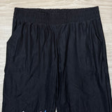 Cherry Blossom One Leg Design Print Lounge Pants w/ Pockets