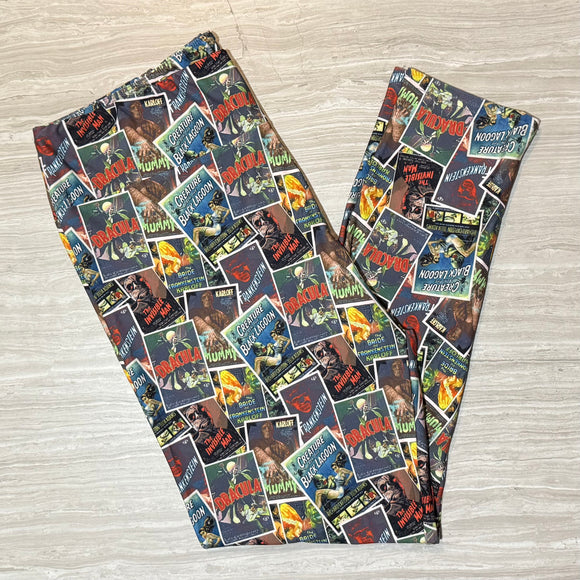Monsters Mash Print Leggings