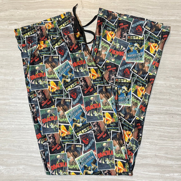 Monster Mash Print Lounge Pants w/ Pockets