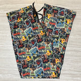 Monster Mash Print Lounge Pants w/ Pockets