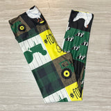 Farm Life Green Soft Leggings