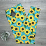 Summer Sunflower Soft Leggings