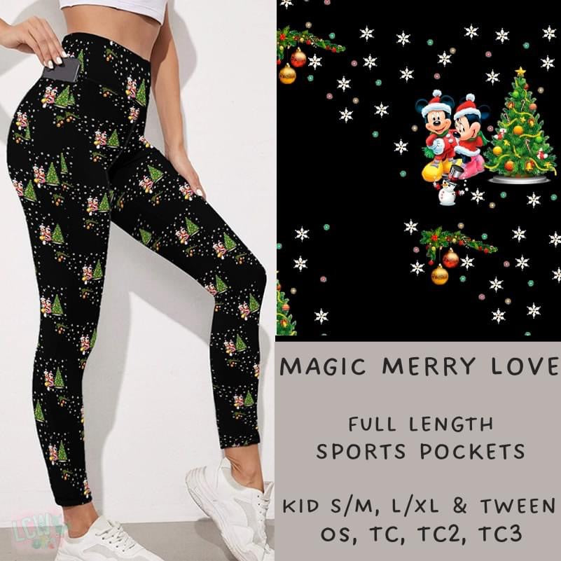 Ready To Ship - Magic Merry Love Leggings and Joggers