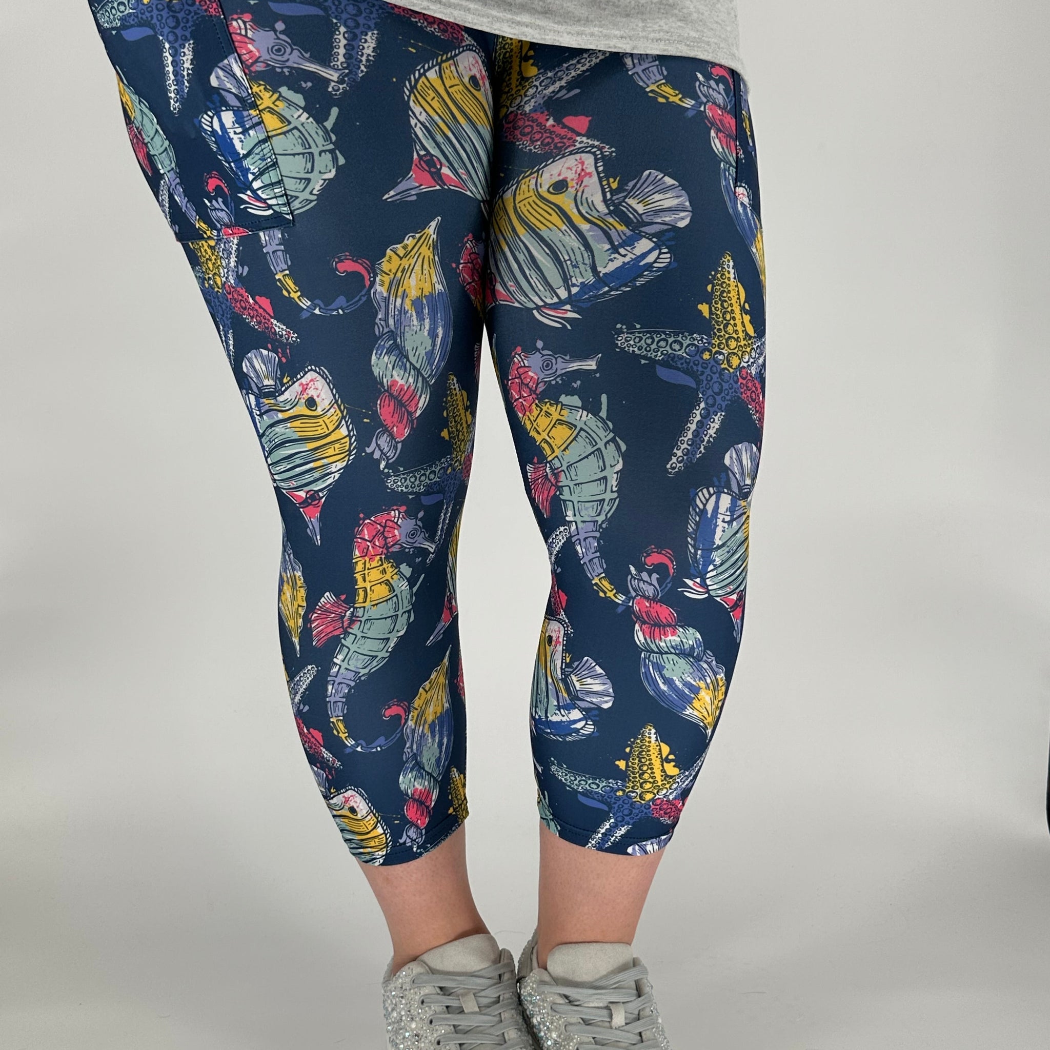 Under The Sea Capri w/ Pockets! RTS