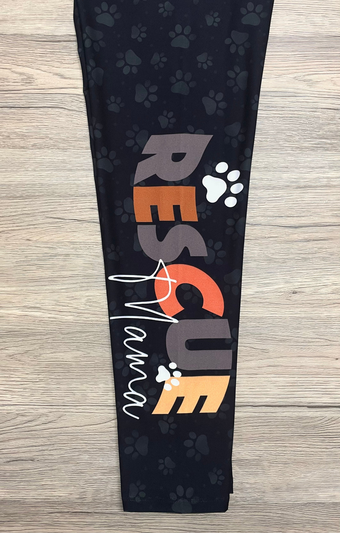 RTS - Rescue Mama Side Design Leggings w/ Pockets