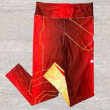 Ironman Stark Industries Cosplay Print Easy Halloween Costume Soft Leggings