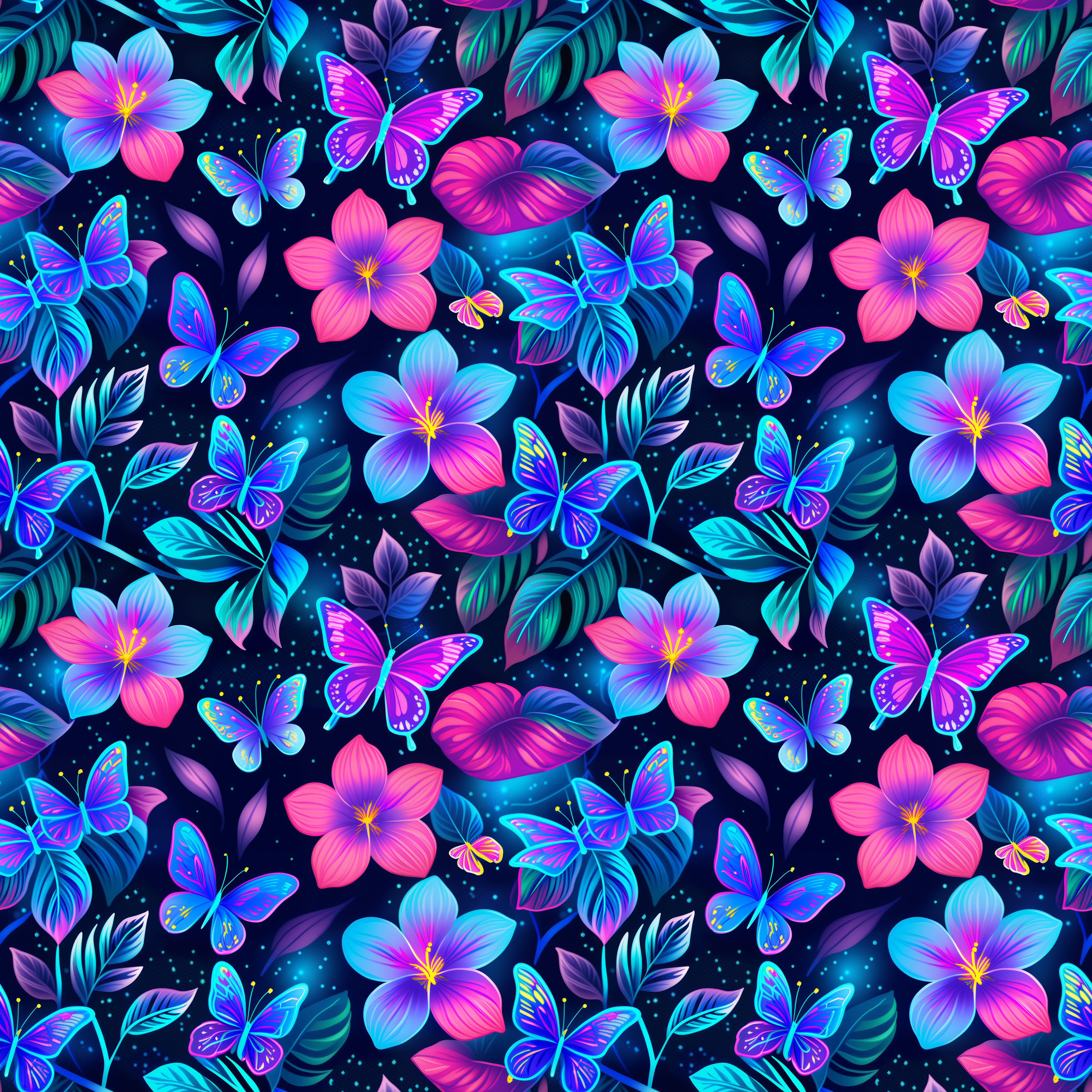 Ready To Ship - Batch #445 - Bright Flowers Loungers - TC