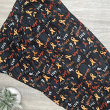 Orange Ribbon leggings