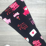 Llove You Llama-time Llama Valentine Kids Soft Leggings