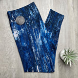Rustic Blue Soft Leggings