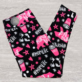 Extra Soft printed leggings with 4-way stretch fabric, so you can move with absolute comfort and ease.