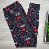 Extra Soft printed leggings with 4-way stretch fabric, so you can move with absolute comfort and ease.