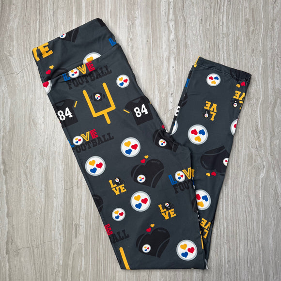 Pittsburgh Football Team Leggings