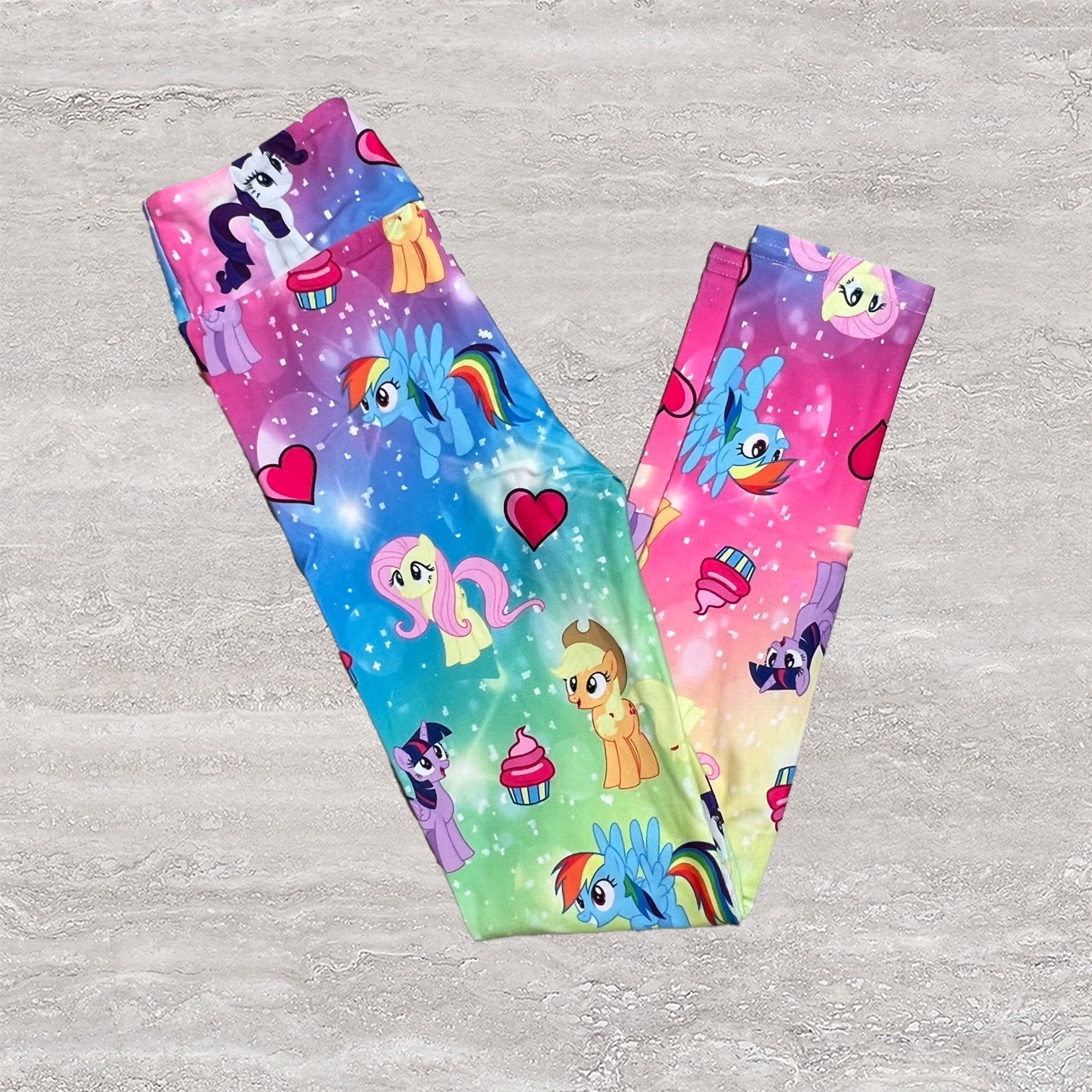 Little Pony Rainbow Kids Leggings