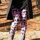 Party Dog Pink Soft Leggings