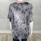 Flutter Sleeve Top - Smoke