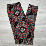 Large Elephant Print Leggings