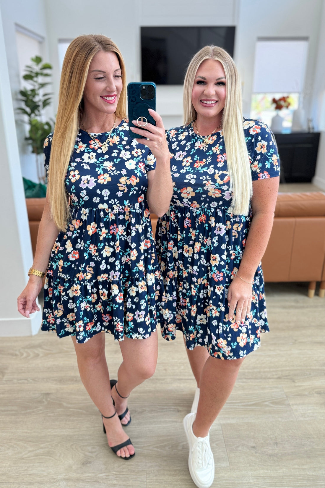 French Friday Floral Dress