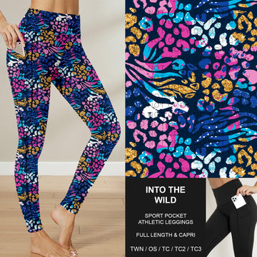 B283 - Preorder Into the Wild Sport Pocket Leggings (Closes 4/05. ETA: mid June)