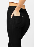 AMAZING Denim Leggings with Pockets - High Waist Jeggings - Tummy Control Shaping - MULTIPLE COLORS