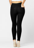 AMAZING Denim Leggings with Pockets - High Waist Jeggings - Tummy Control Shaping - MULTIPLE COLORS