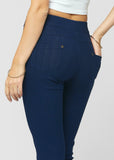 AMAZING Denim Leggings with Pockets - High Waist Jeggings - Tummy Control Shaping - MULTIPLE COLORS
