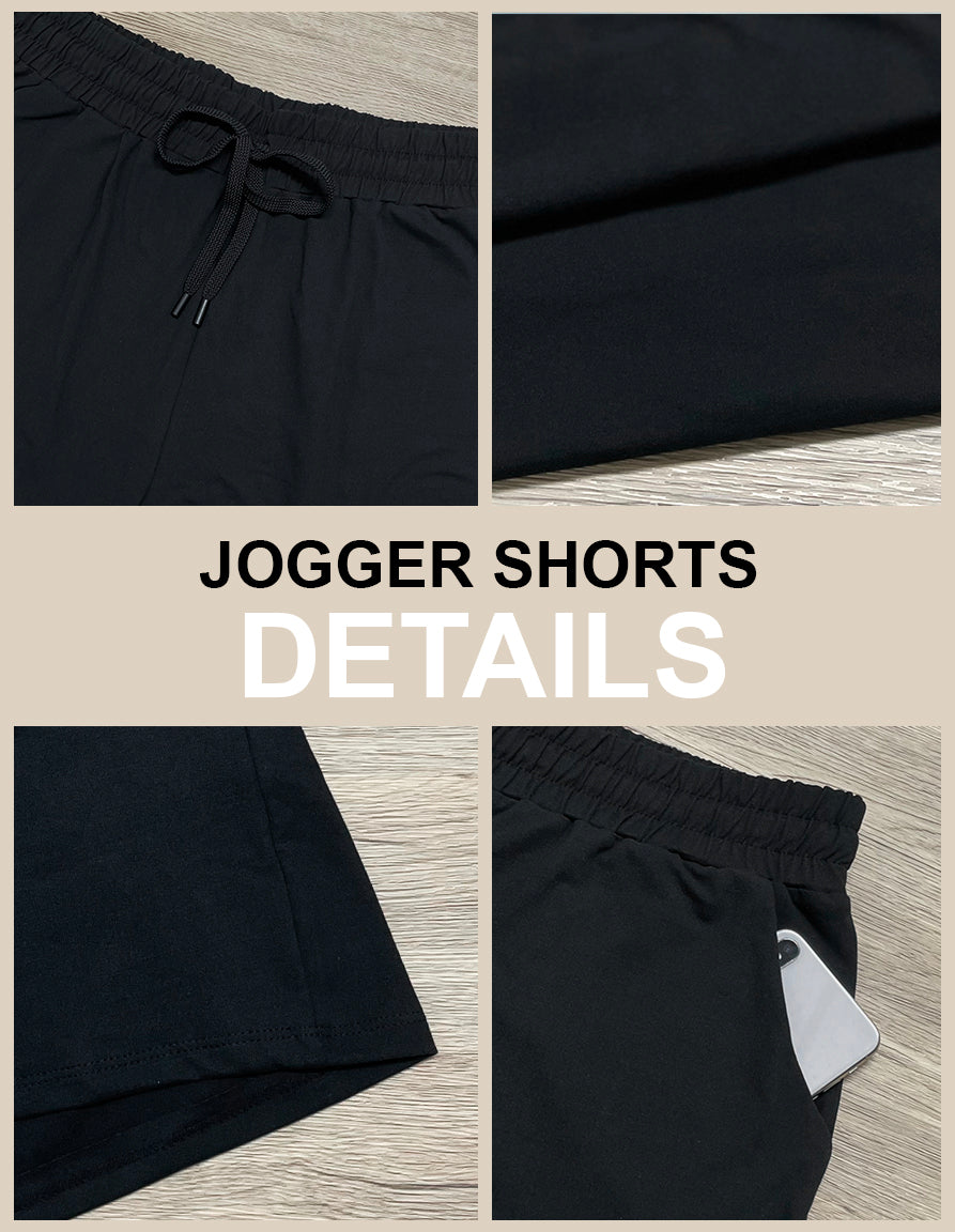 RTS - Moo Cows Jogger Shorts