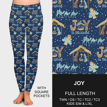 B182 - Preorder Joy Leggings w/ Pockets (Closes 9/29. ETA late Nov.)