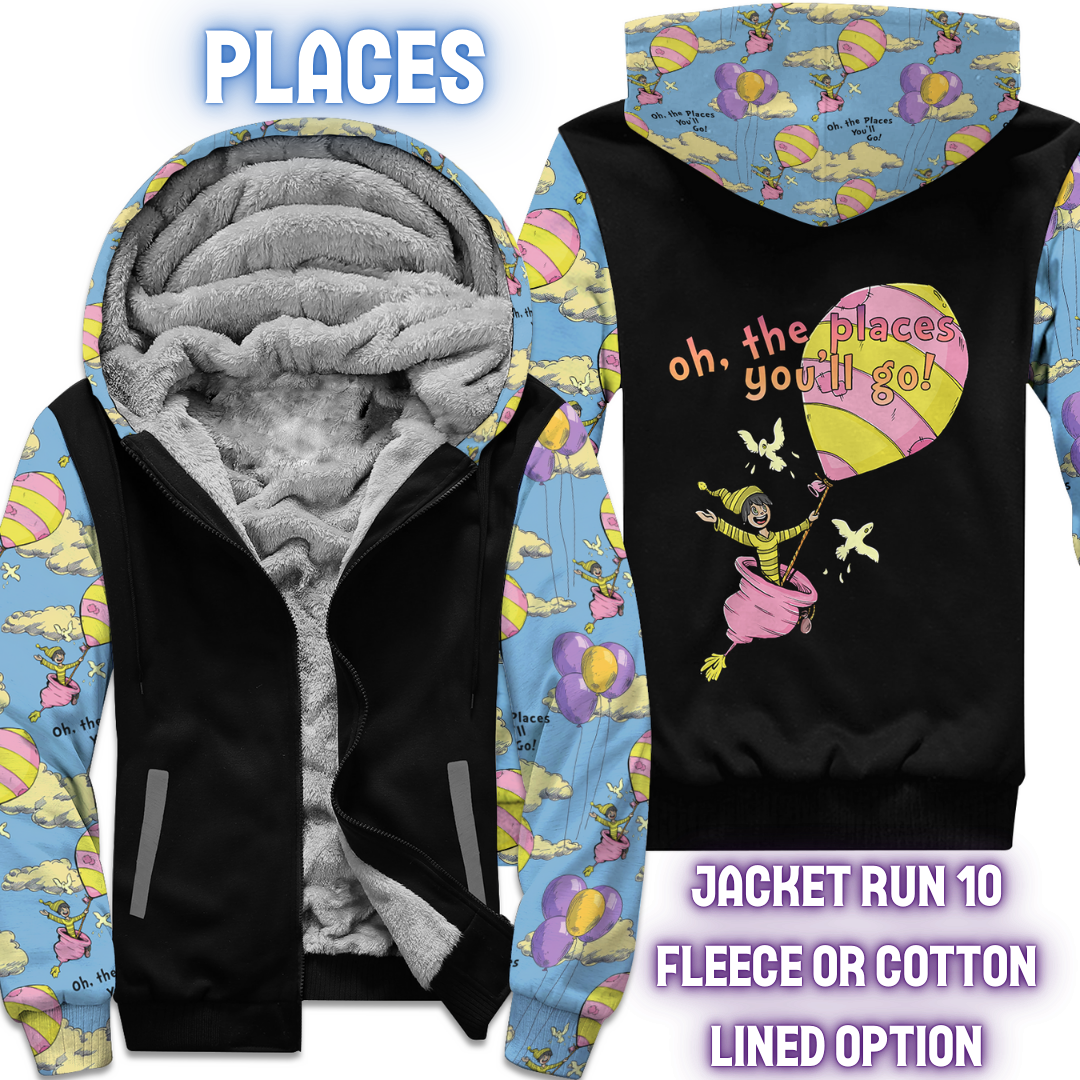 PLACES - FLEECE/COTTON LINED JACKETS RUN 10 PREORDER CLOSING 10/26