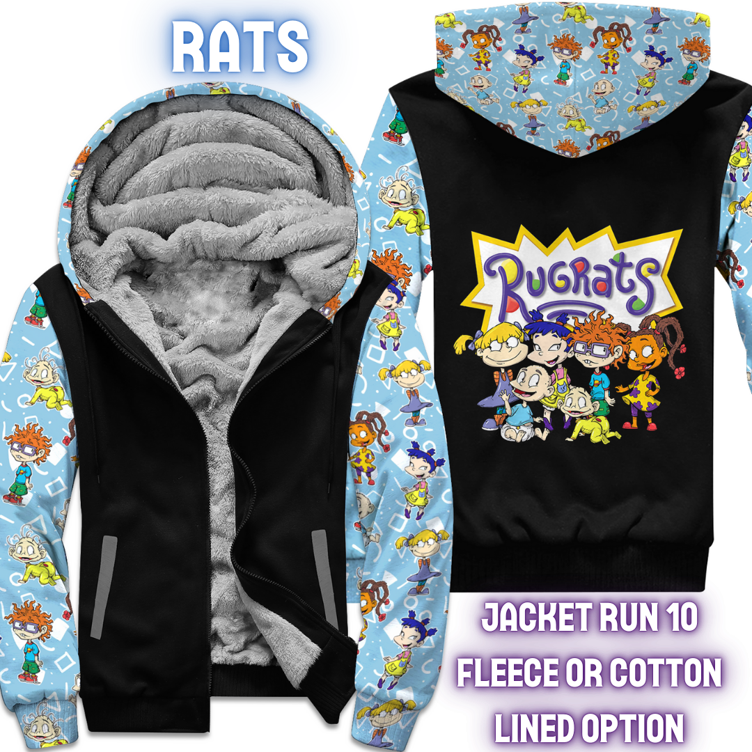 RATS - FLEECE/COTTON LINED JACKETS RUN 10 PREORDER CLOSING 10/26