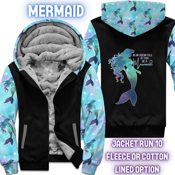 MERMAID - FLEECE/COTTON LINED JACKETS RUN 10 PREORDER CLOSING 10/26