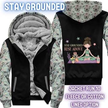 STAY GROUNDED - FLEECE/COTTON LINED JACKETS RUN 10 PREORDER CLOSING 10/26