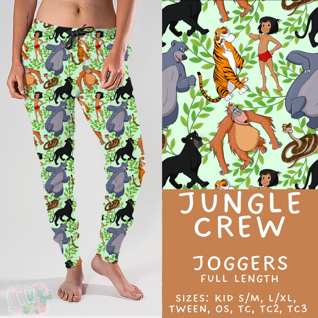 Batch #462 - Fun Run 17 - Closes 12/10 - ETA late Jan - Jungle Crew Joggers