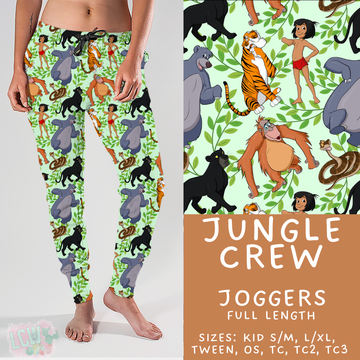 Batch #462 - Fun Run 17 - Closes 12/10 - ETA late Jan - Jungle Crew Joggers