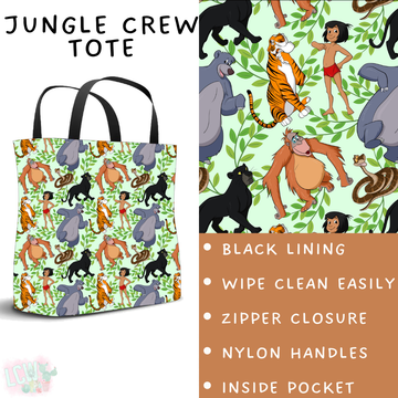Batch #462 - Fun Run 17 - Closes 12/10 - ETA late Jan - Jungle Crew Tote